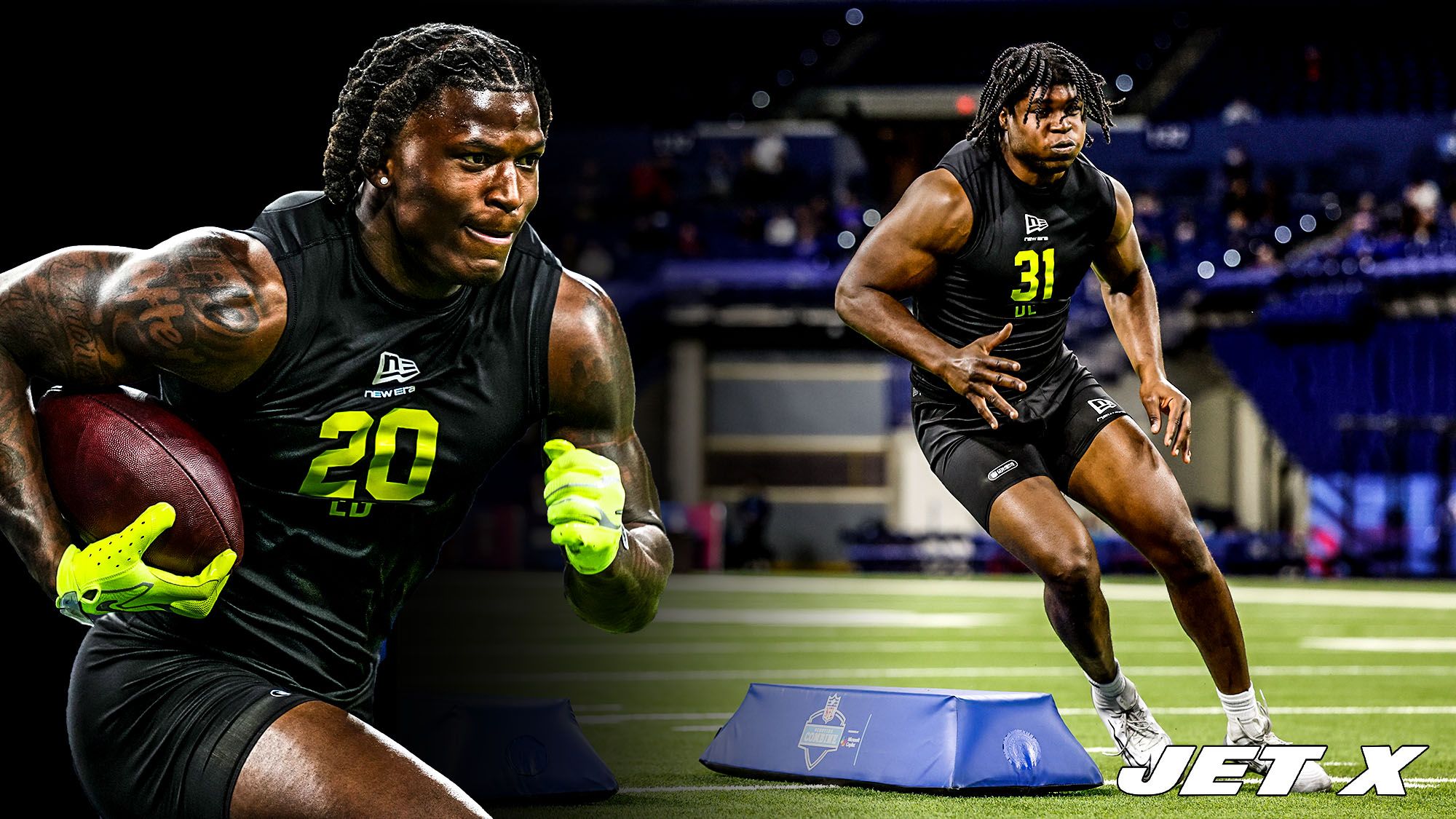 Arvell Reese, David Bailey, NFL Scouting Combine