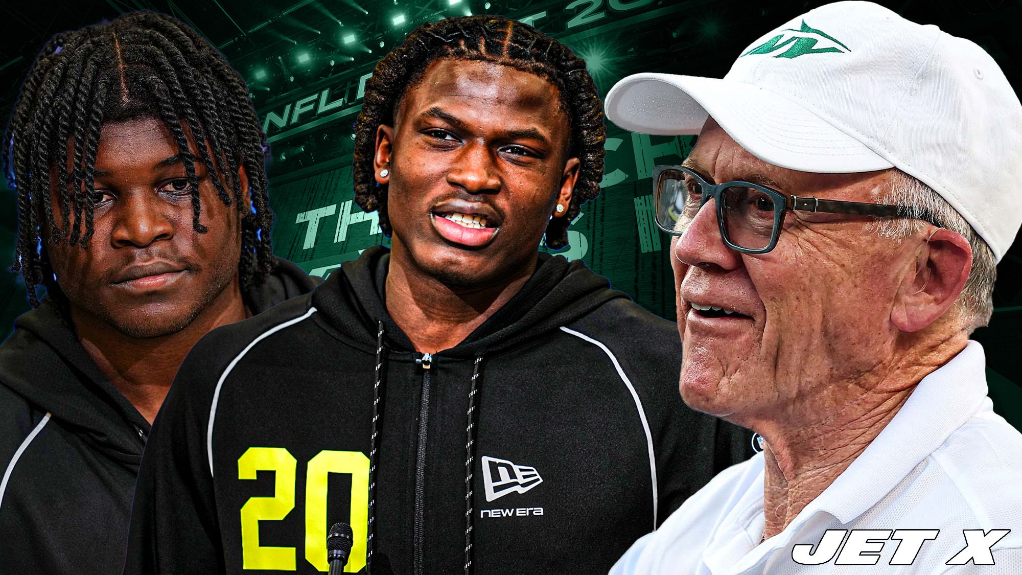 Arvell Reese, Woody Johnson, David Bailey, Jet X Graphic