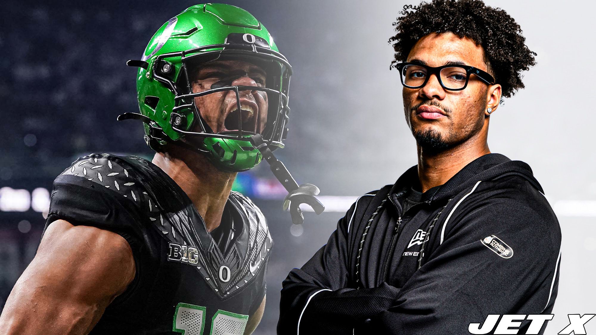 Kenyon Sadiq, NFL Draft, Jet X Graphic