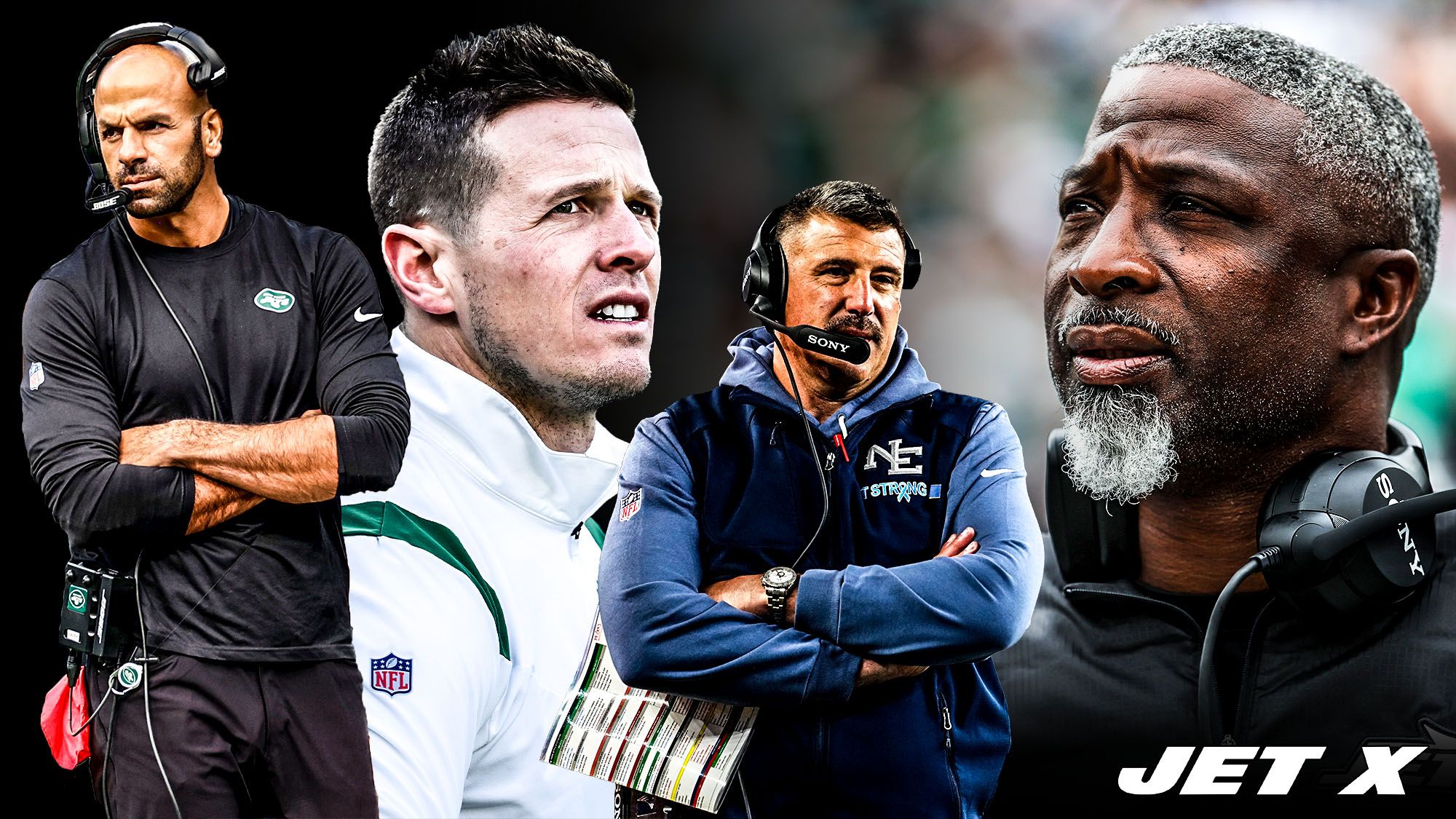 New York Jets, Aaron Glenn, Robert Saleh, Mike LaFleur, Mike Vrabel