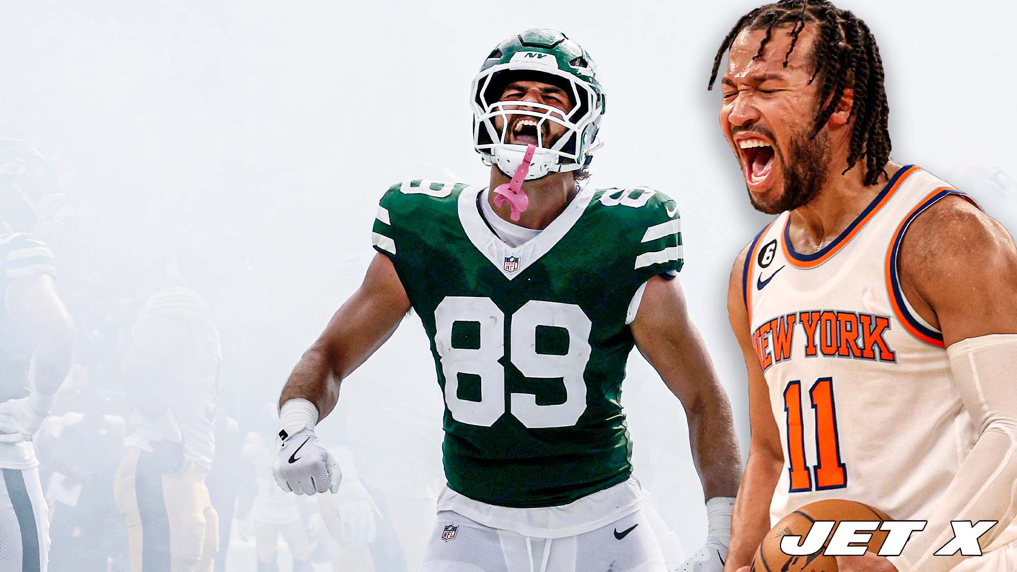 New York Knicks, New York Jets, Jeremy Ruckert, Jalen Brunson