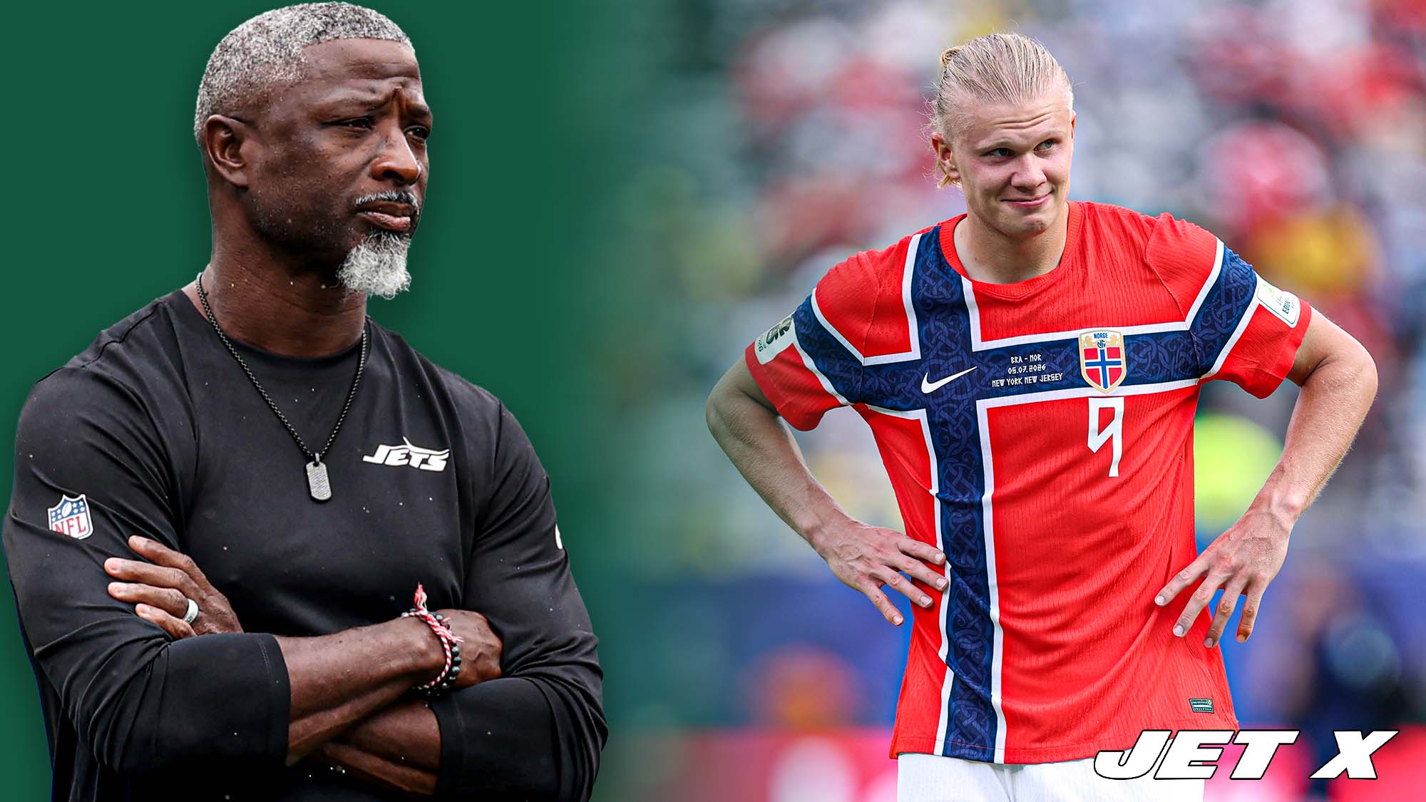 Erling Haaland, World Cup, Aaron Glenn, New York Jets