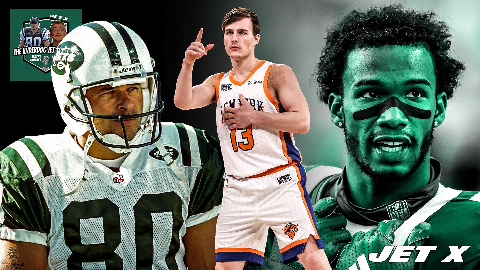 Underdog Jets, Wayne Chrebet, Garrett Wilson, Tyler Kolek