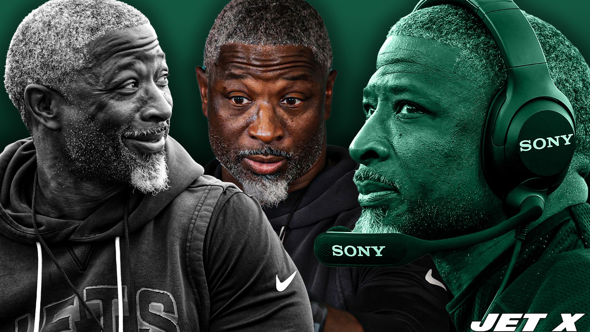Aaron Glenn, New York Jets, Jet X Graphic