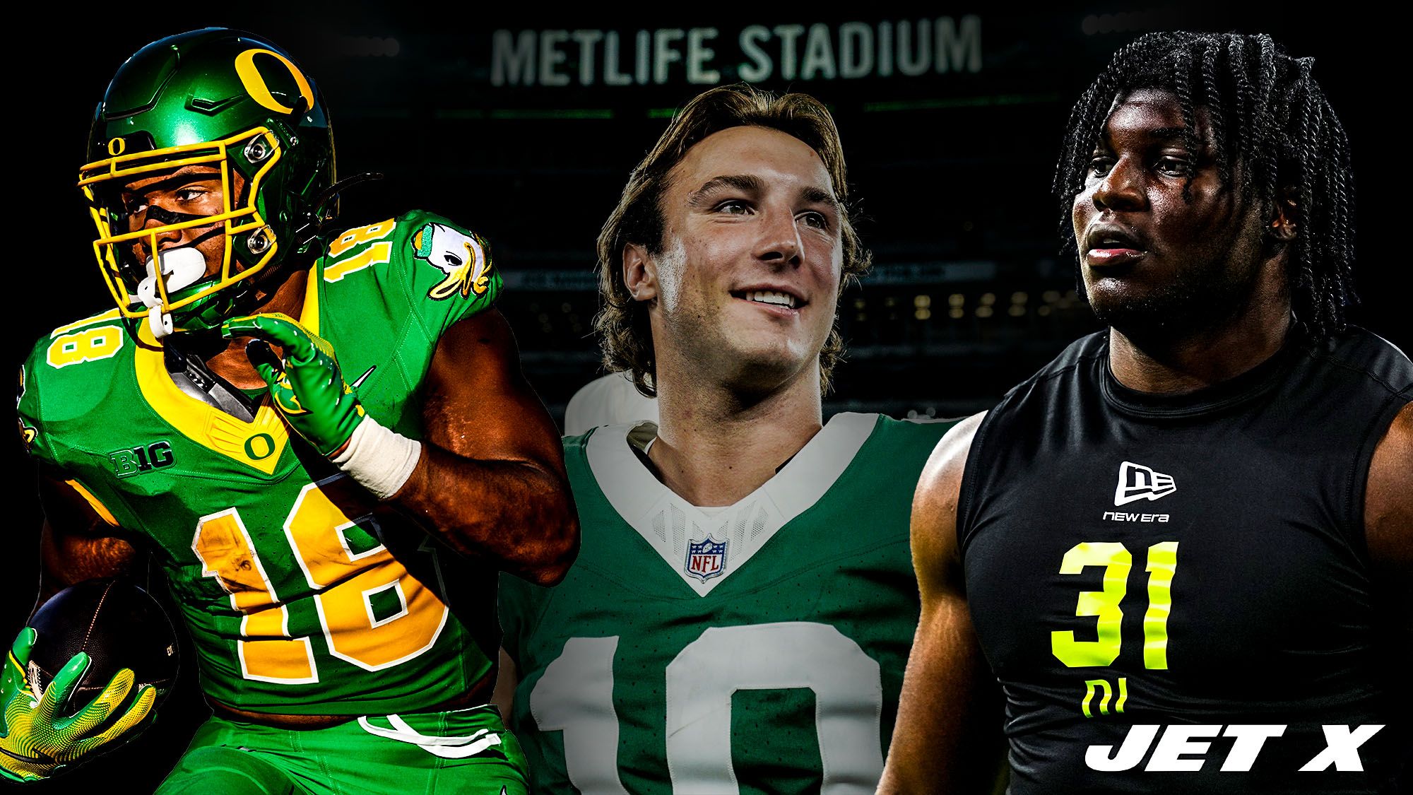 New York Jets, Cade Klubnik, Kenyon Sadiq, David Bailey