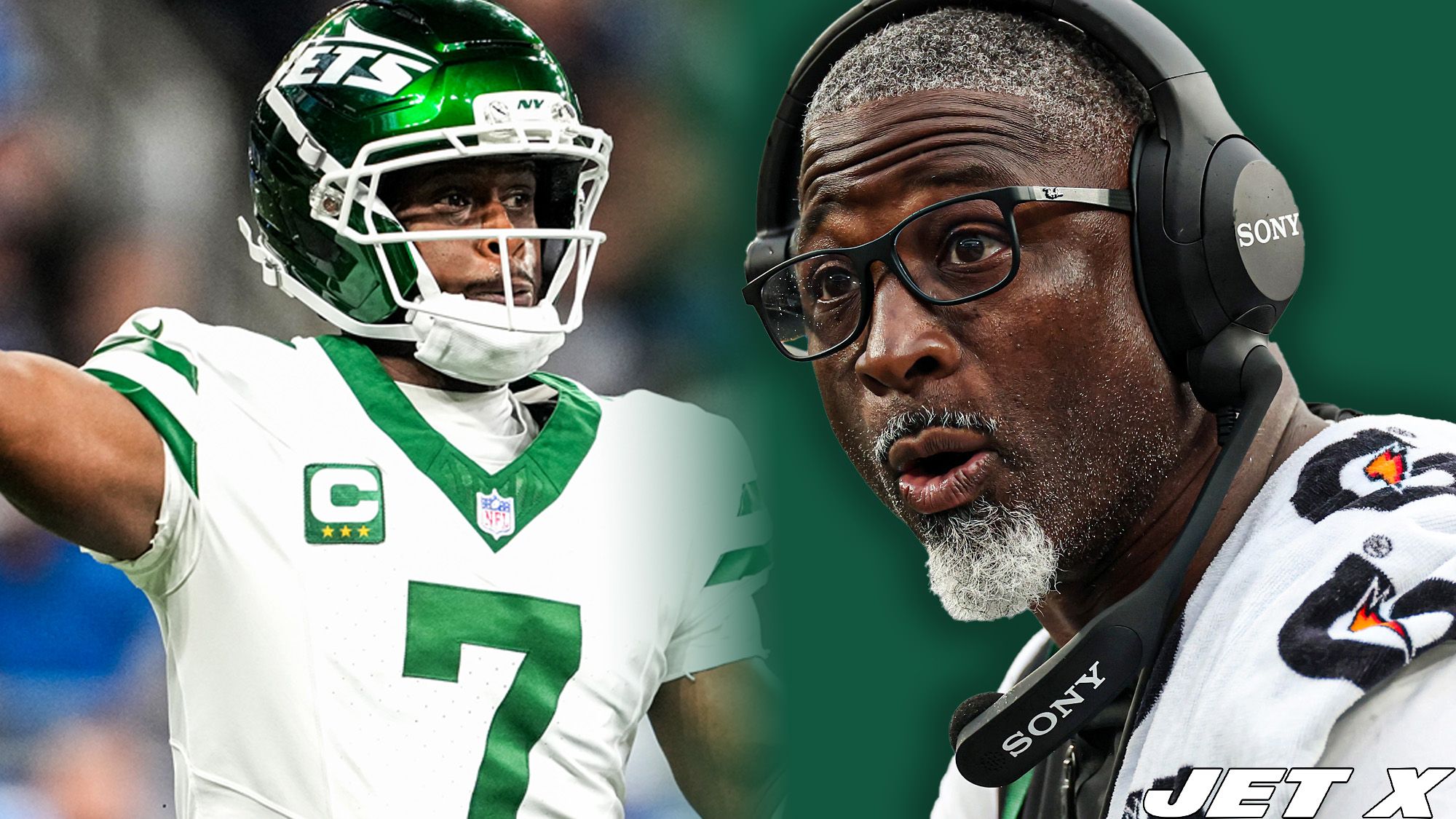 Aaron Glenn, Geno Smith, New York Jets