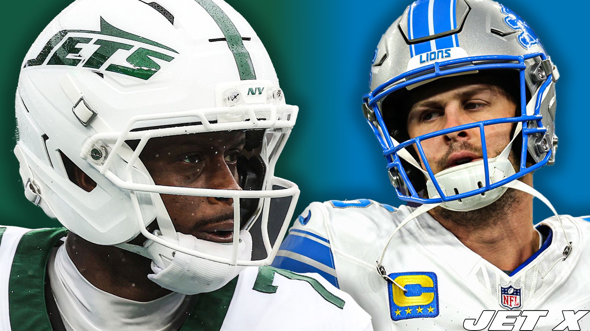 Jared Goff, Geno Smith, New York Jets, Detroit Lions