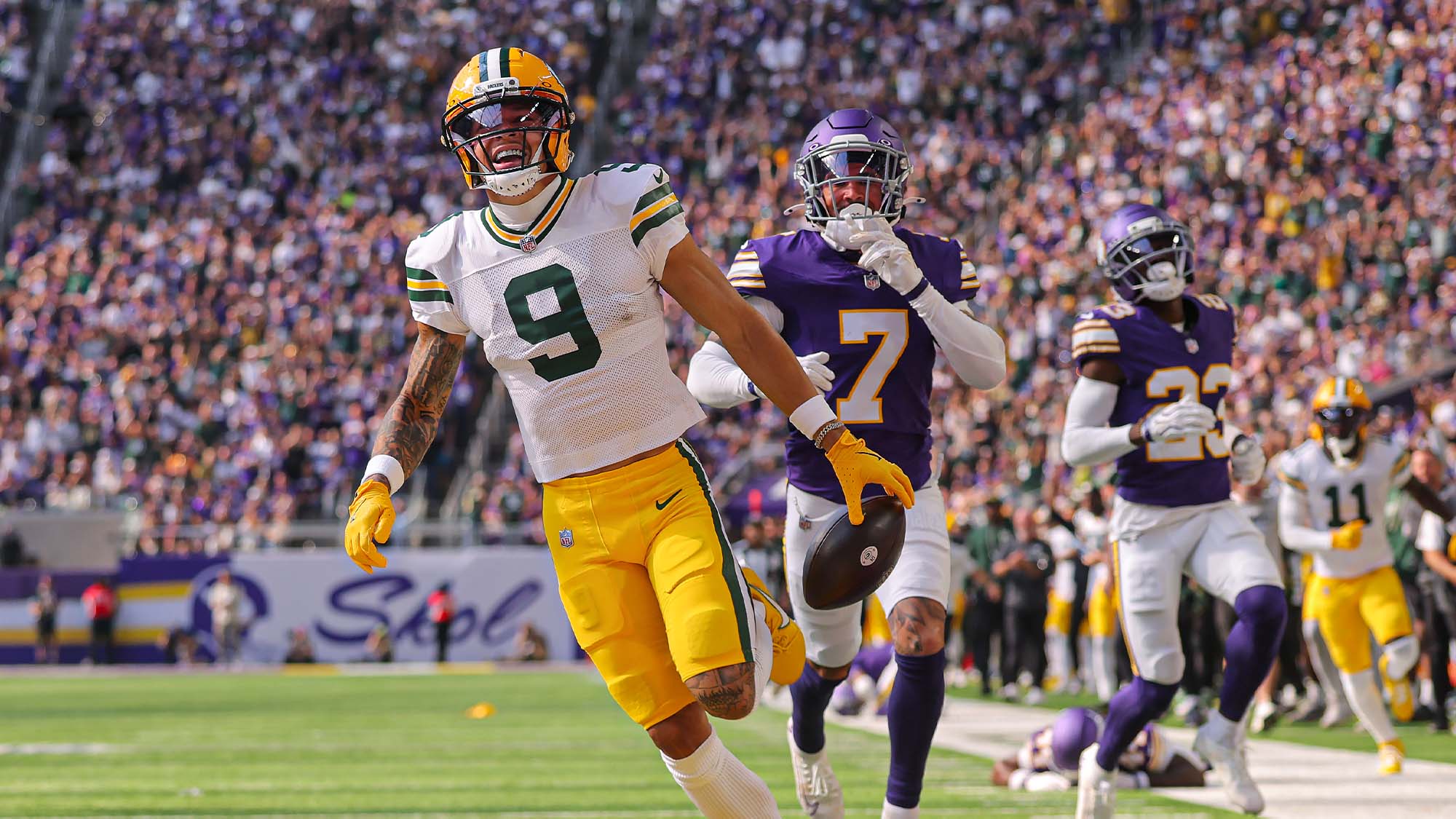 Christian Watson, Green Bay Packers, New York Jets