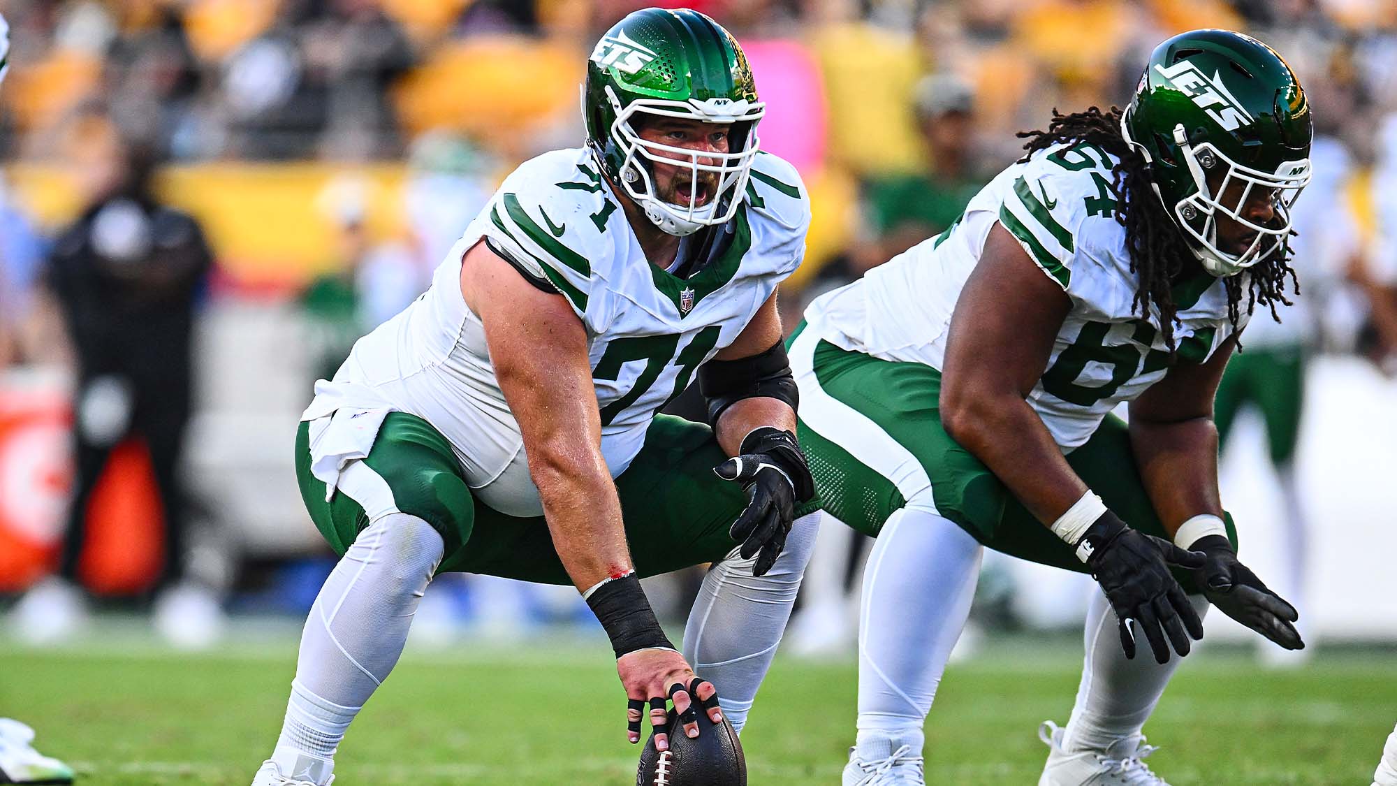 New York Jets, Josh Myers, Dylan Parham