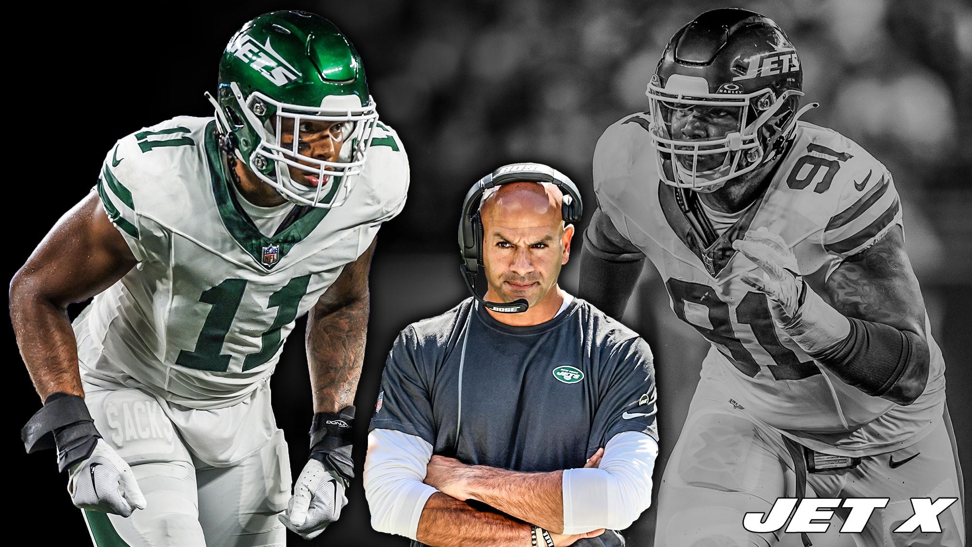New York Jets, DL, John Franklin-Myers, Jermaine Johnson, Robert Saleh