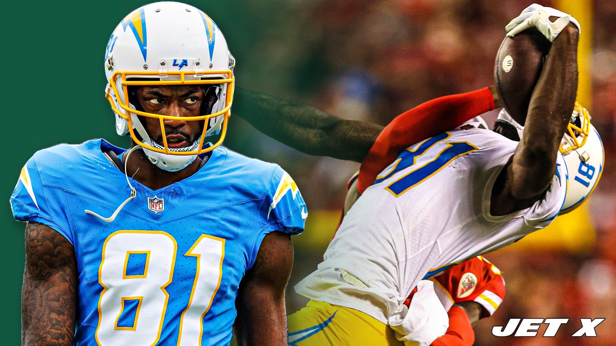 Mike Williams, NY Jets, Chargers, WR, Film