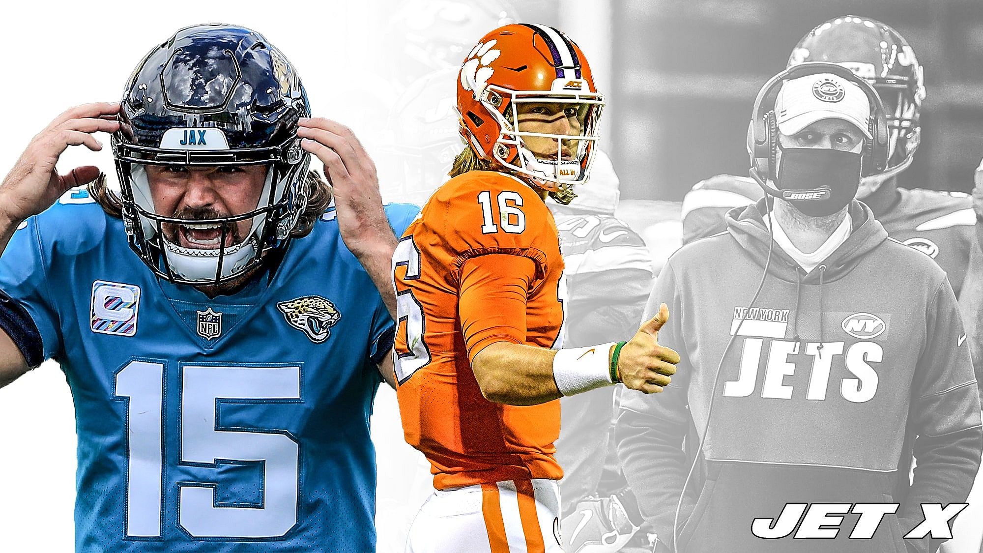 Gardner Minshew, Trevor Lawrence, Adam Gase