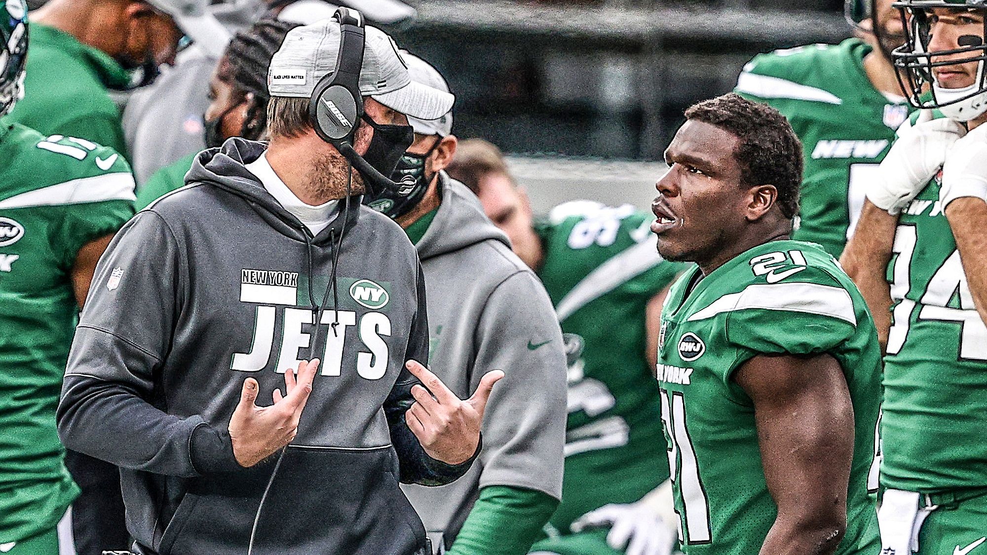 Adam Gase, Frank Gore