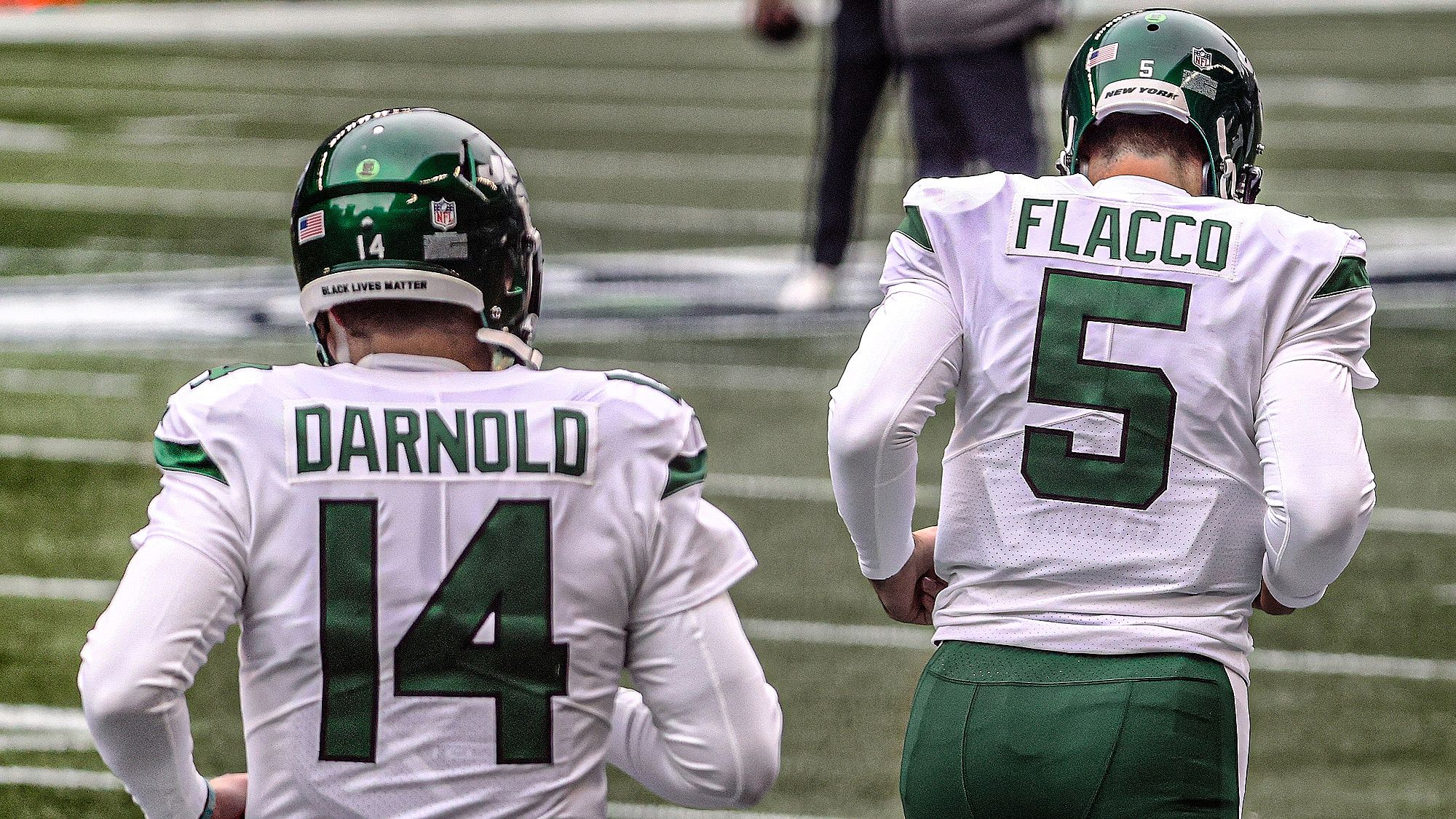 Sam Darnold, Joe Flacco