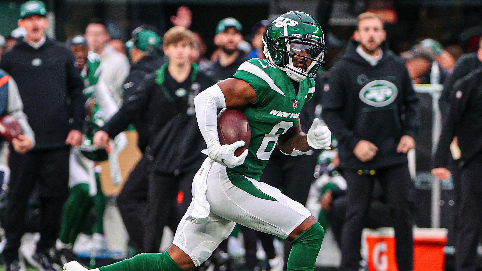 Elijah Moore, NY Jets, Stats, 2022
