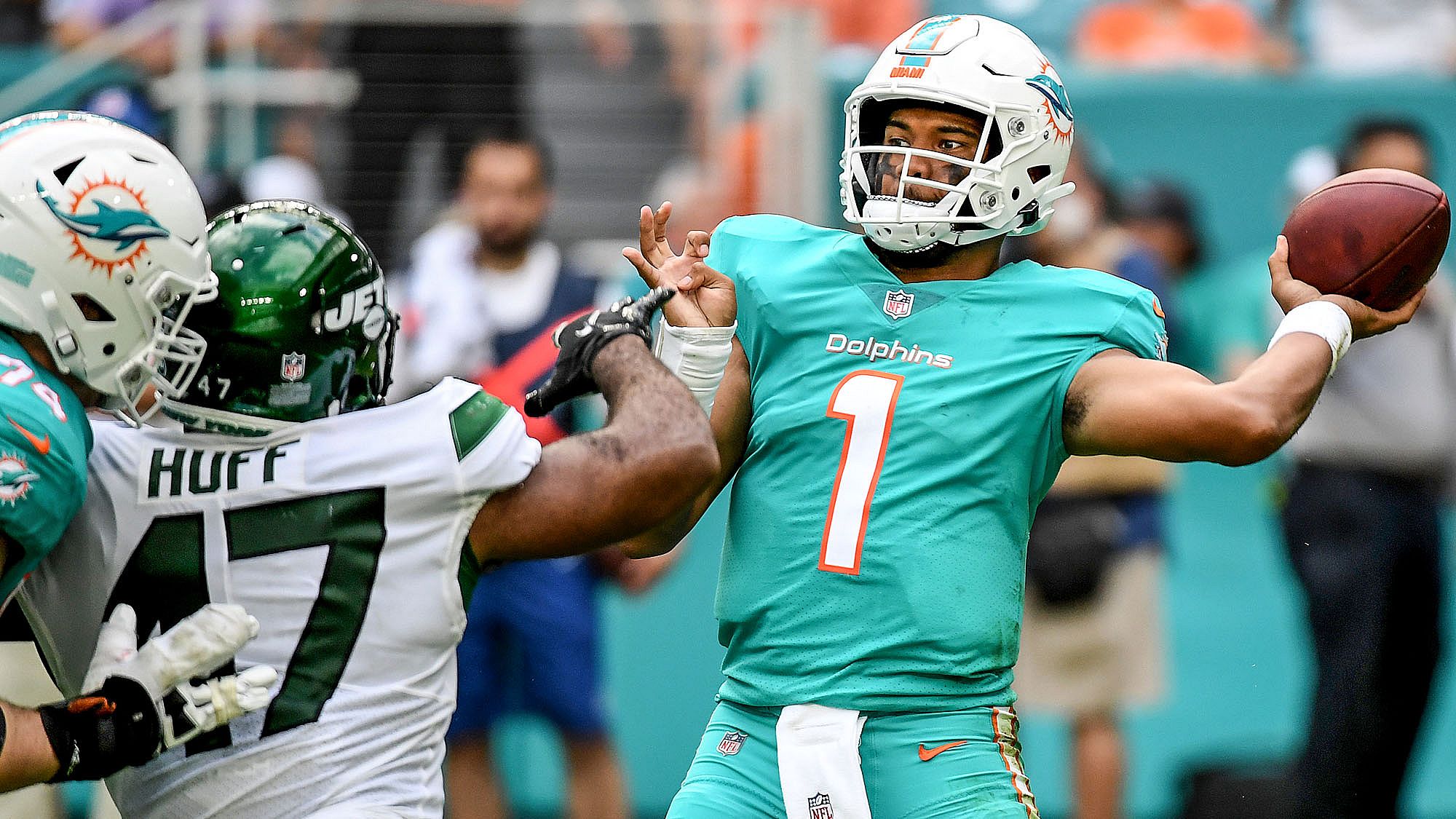 Tua Tagovailoa, Miami Dolphins, New York Jets, 2022 Schedule, Bryce Huff