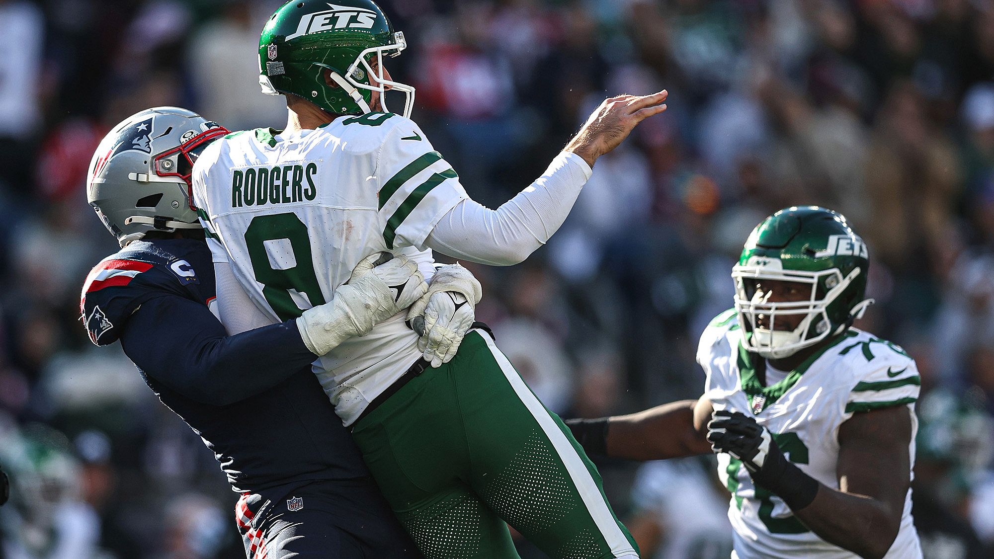 Aaron Rodgers, New York Jets, New England Patriots