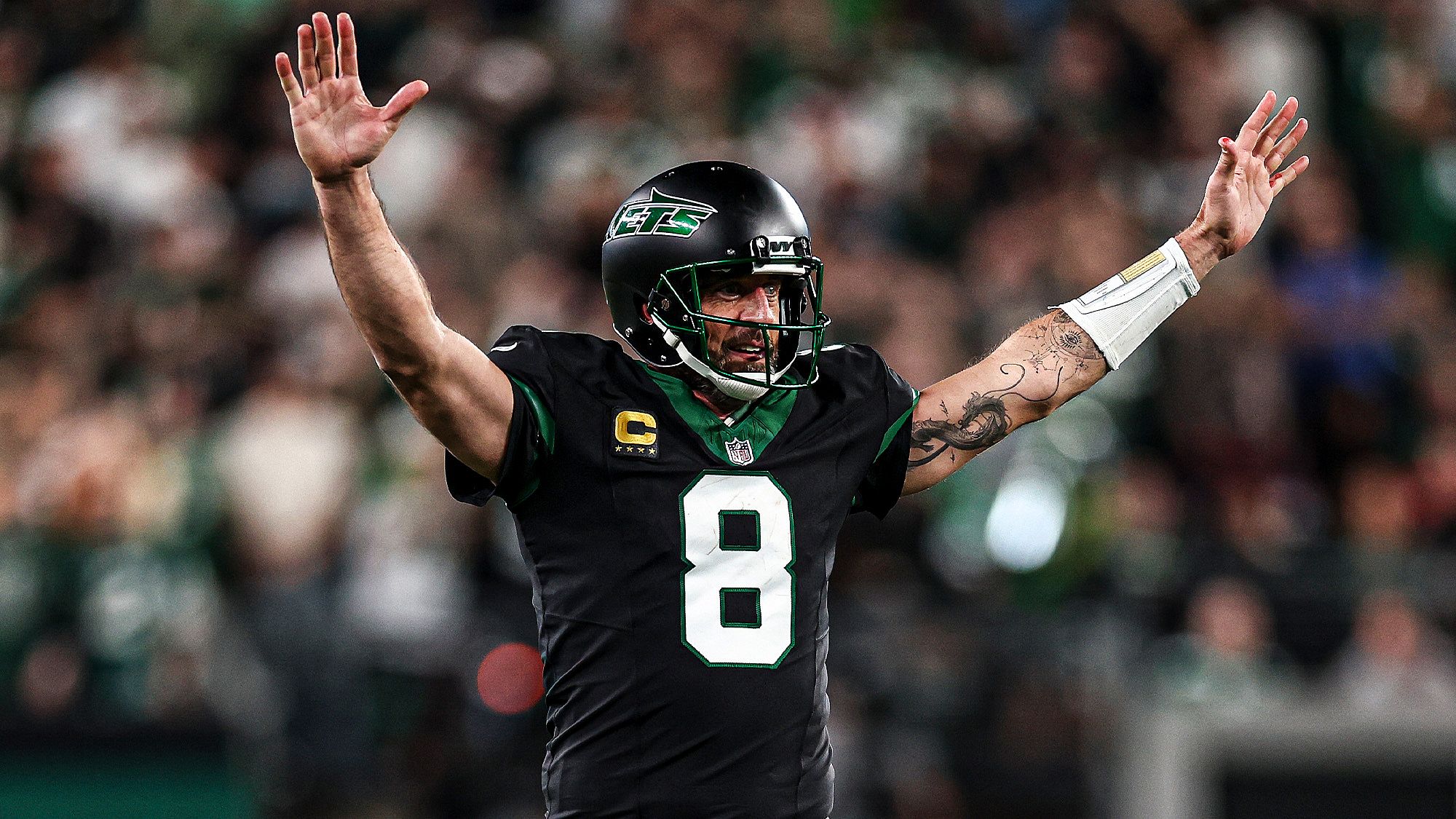 Aaron Rodgers, New York Jets, Quarterback, NFL, TNF, Win