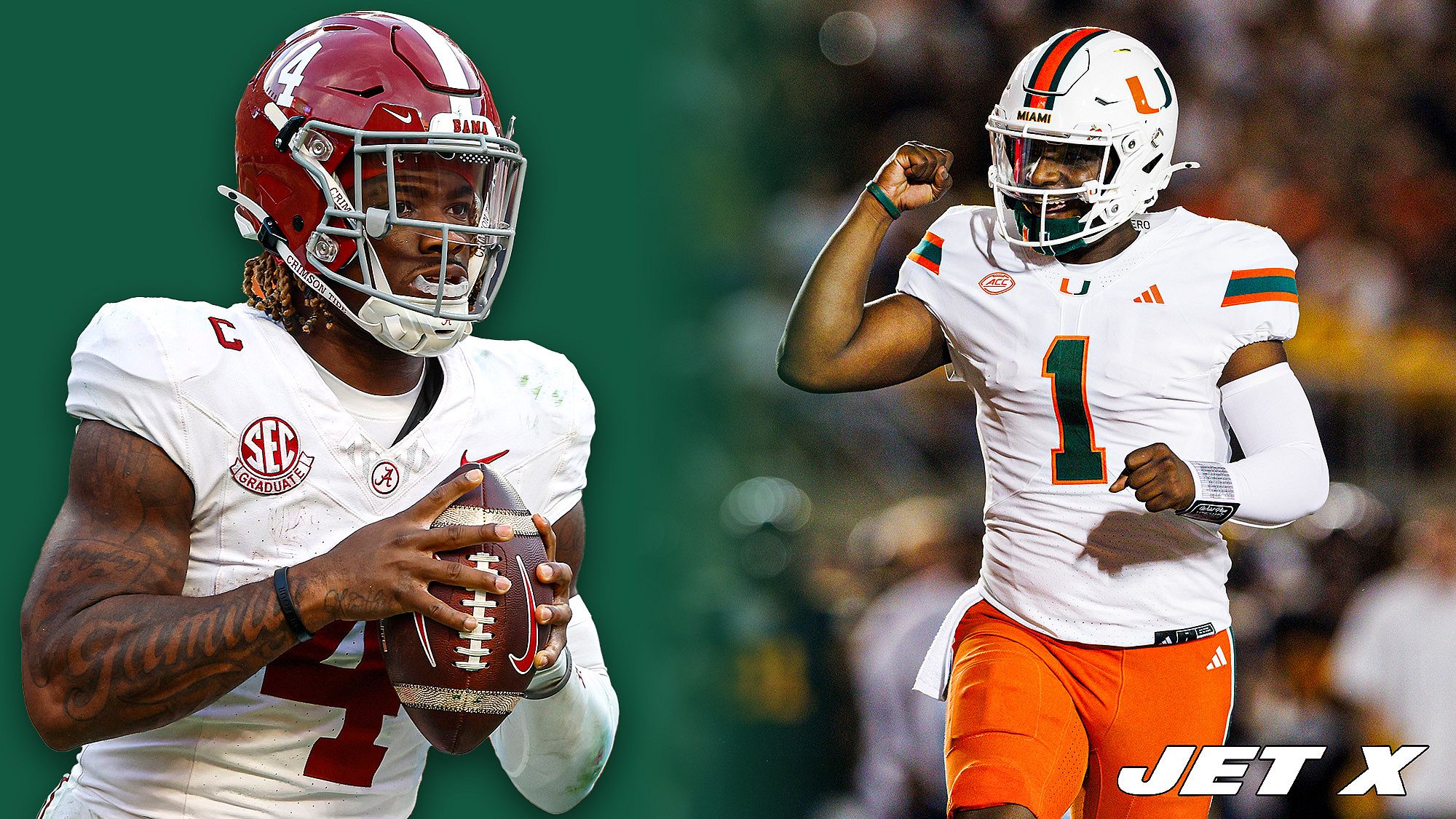 Jalen Milroe, Cam Ward, NY Jets, NFL Draft, 2025 Top QBs