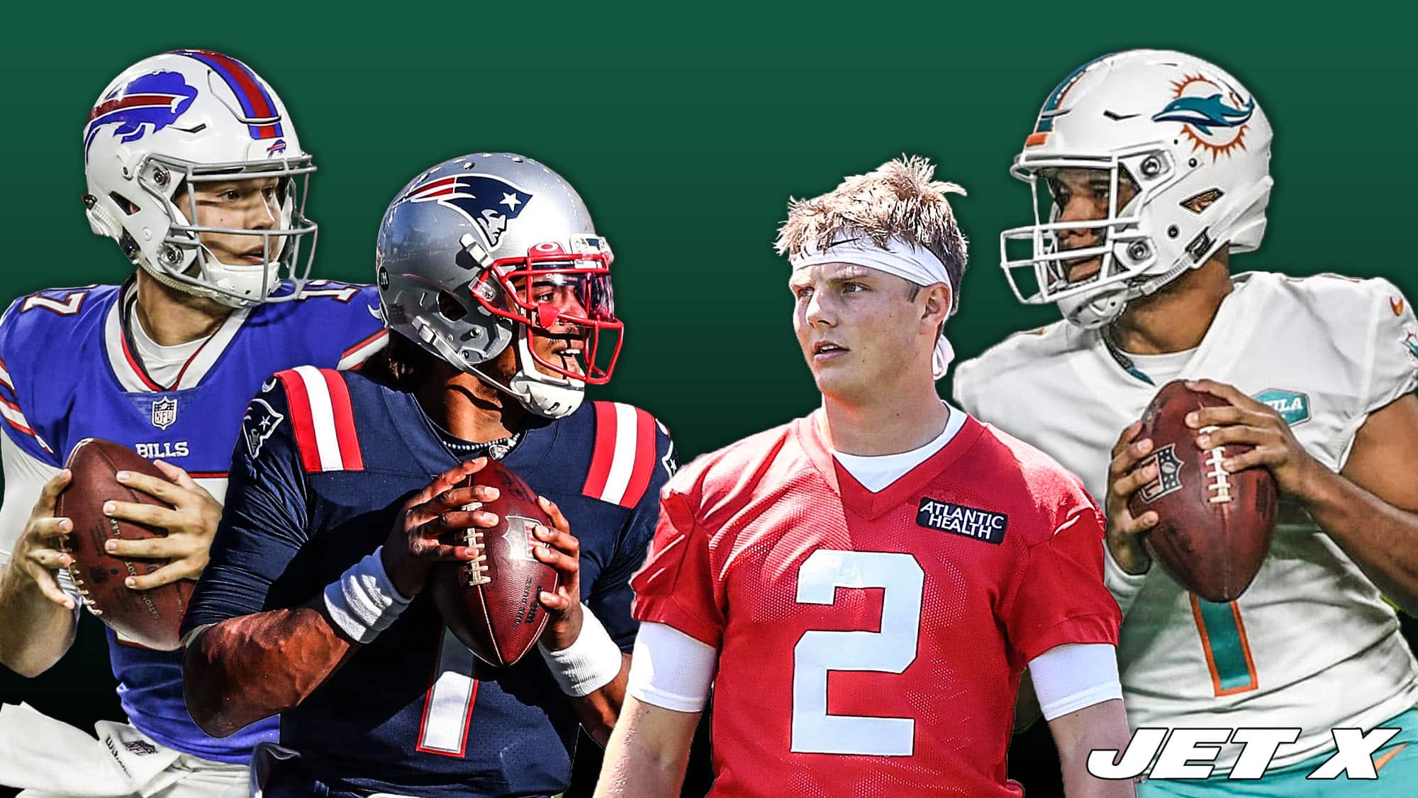 Zach Wilson prepares to lead an improved NY Jets roster versus the AFC East.