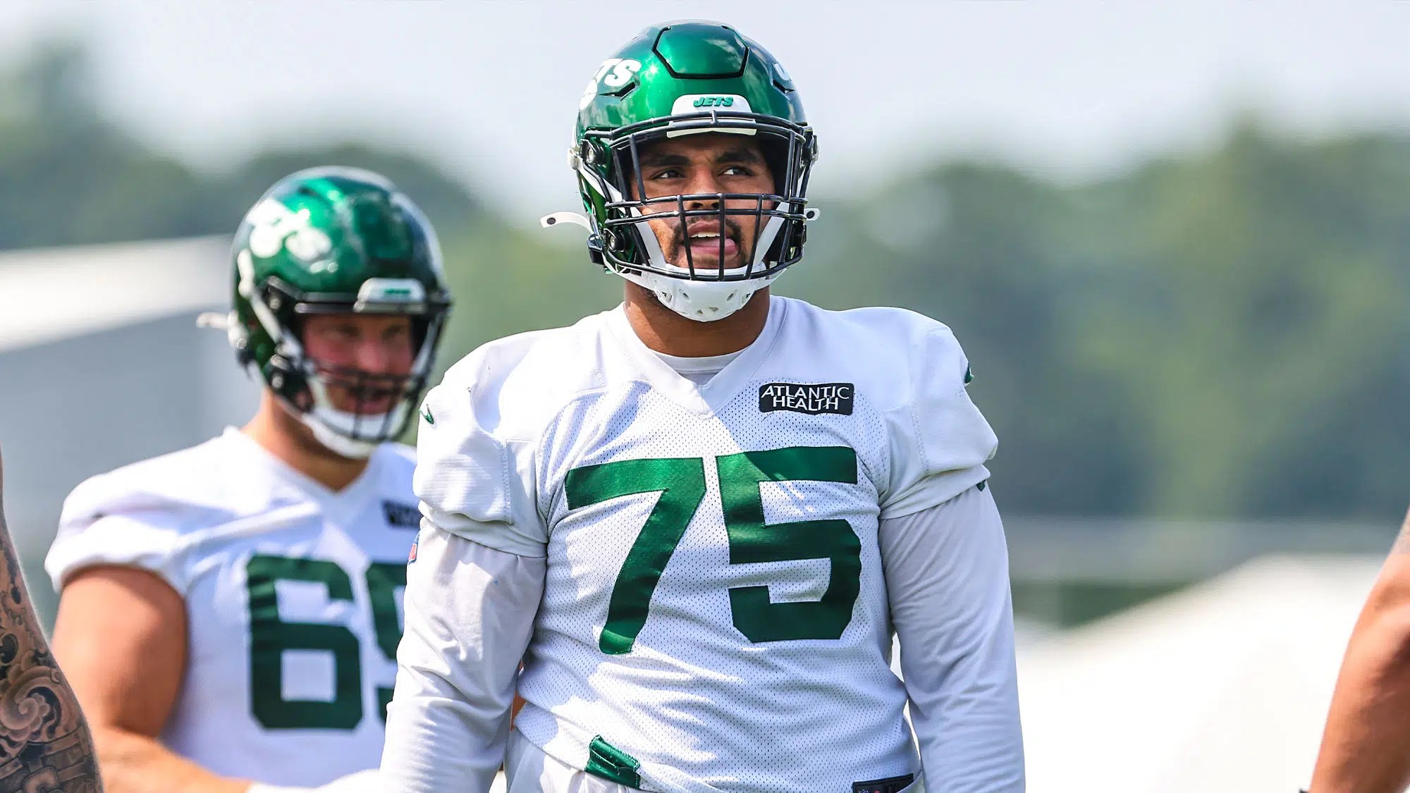Alijah Vera-Tucker, PFF Grade, Stats, NY Jets, Panthers