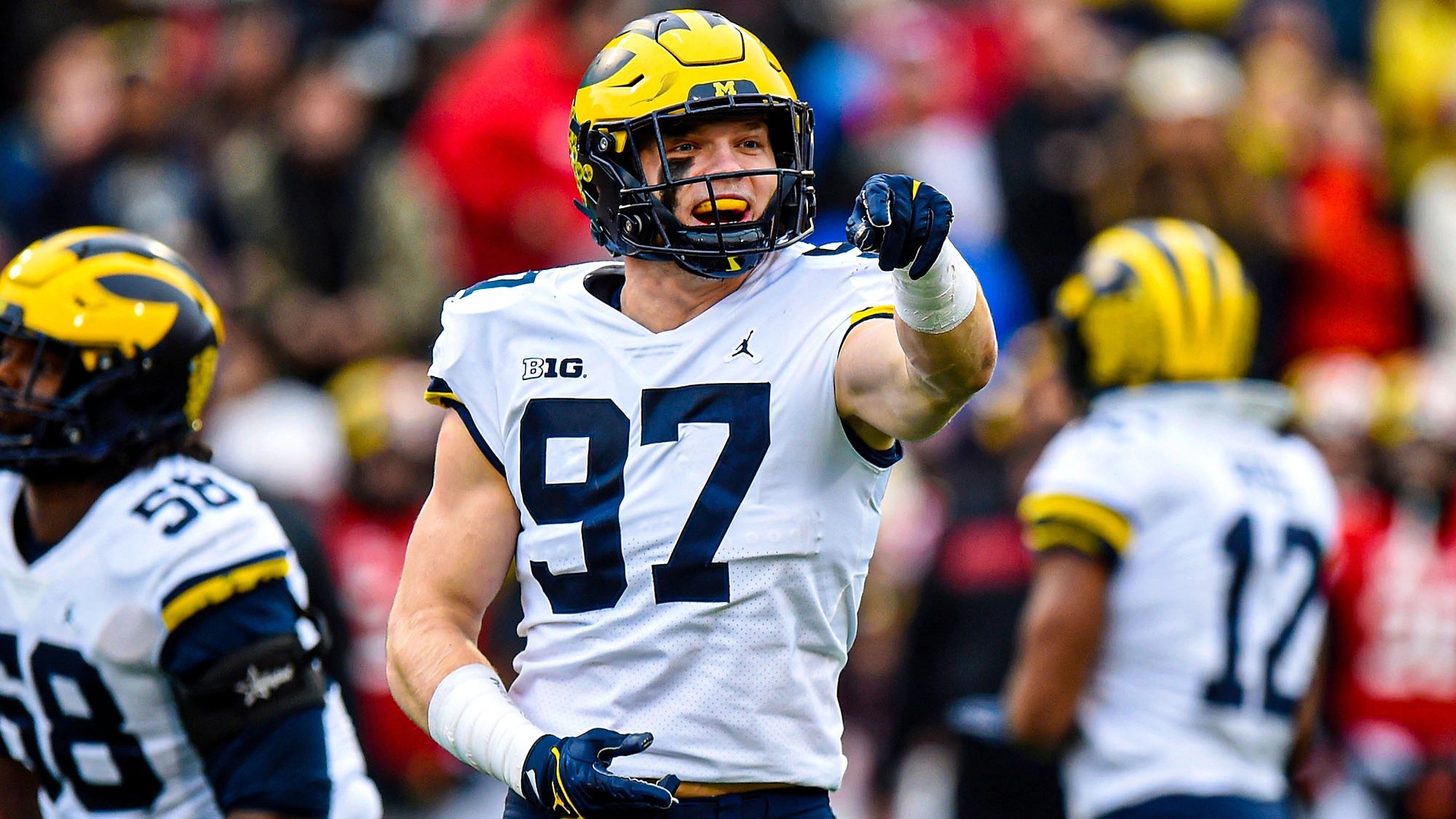Aidan Hutchinson, NY Jets, Michigan, NFL Draft, Mock Draft, Odds
