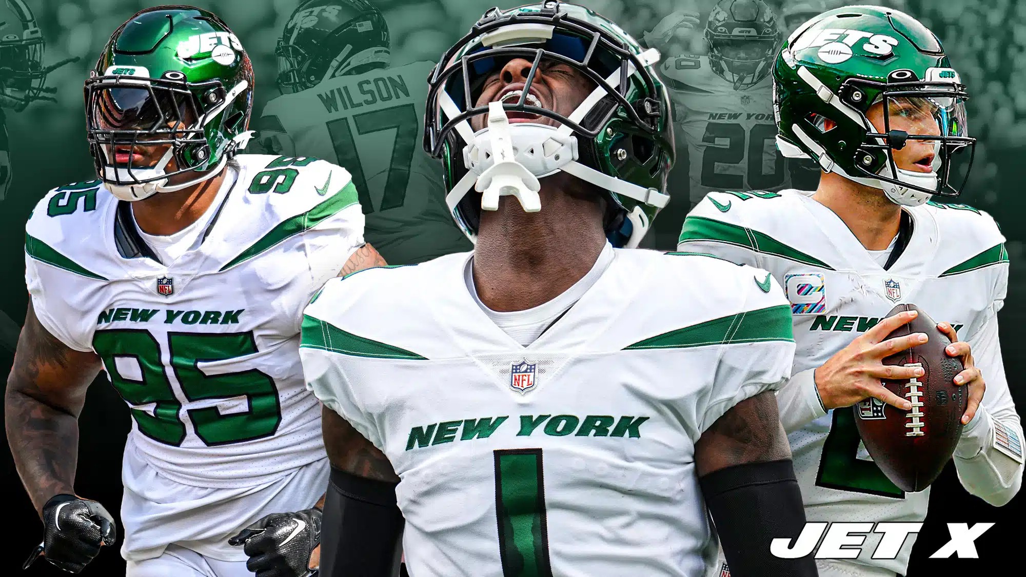 Sauce Gardner, Quinnen Williams, Zach Wilson, NY Jets, Roster, Rankings, 2022, Bye