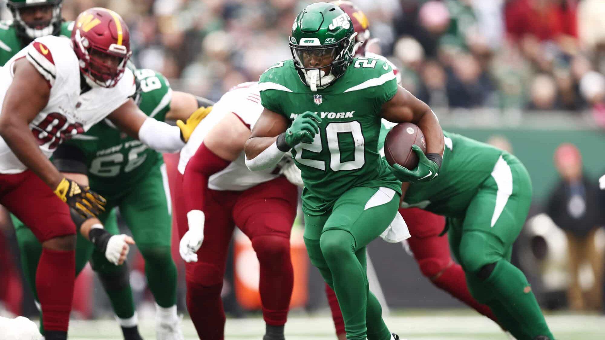 Breece Hall, New York Jets, Washington Commanders