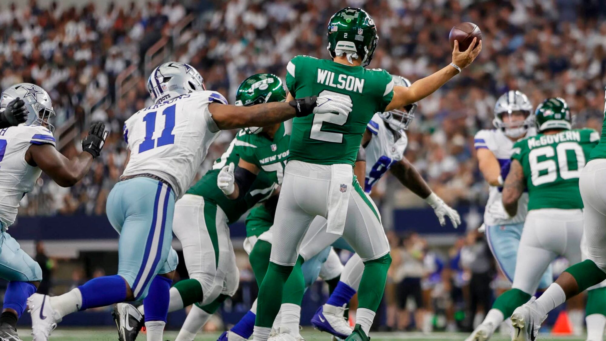 Zach Wilson, Micah Parsons, New York Jets, Dallas Cowboys