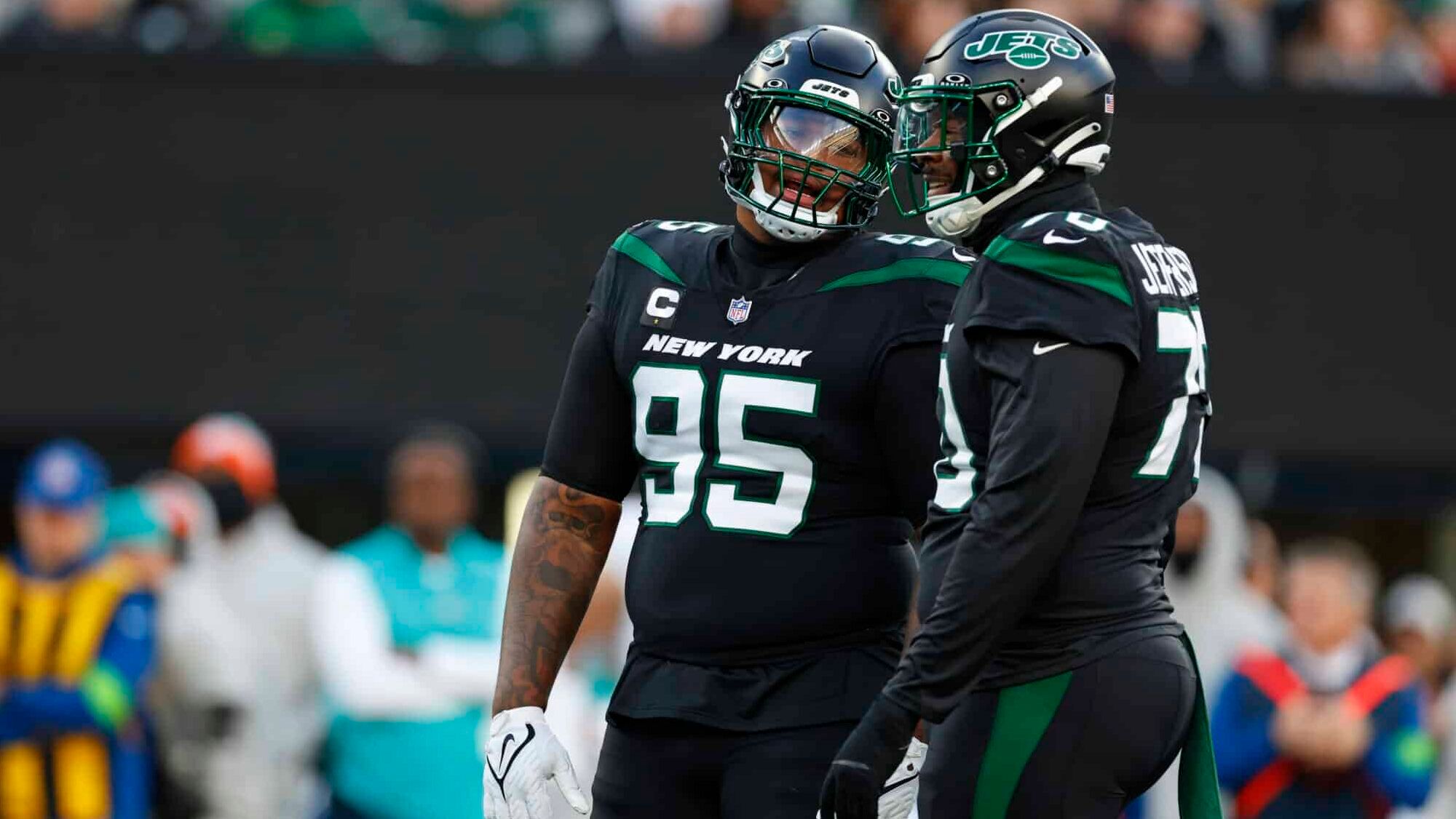Quinnen Williams, Quinton Jefferson, New York Jets