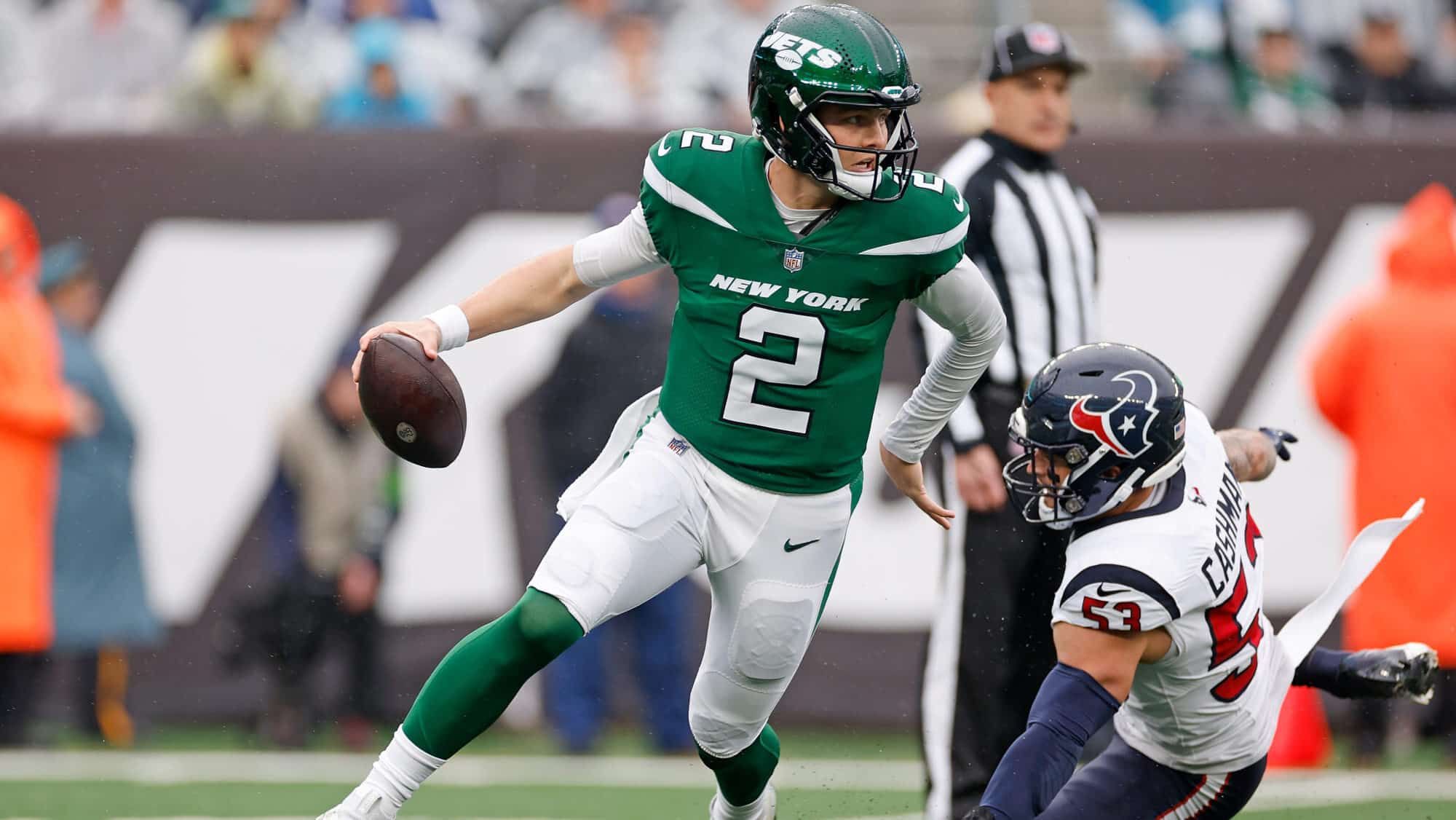 Zach Wilson, New York Jets, Houston Texans