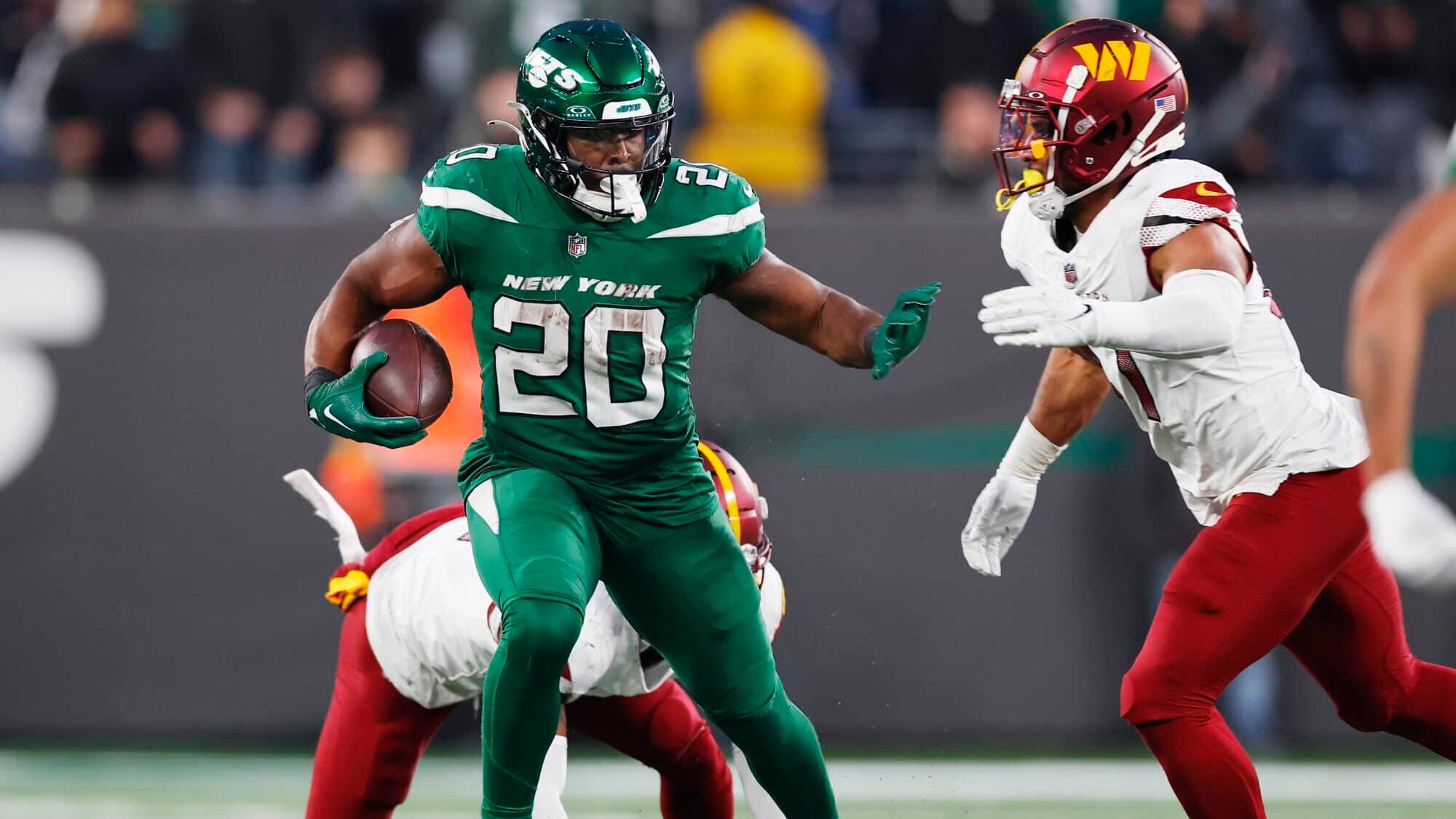 Breece Hall, New York Jets, Washington Commanders