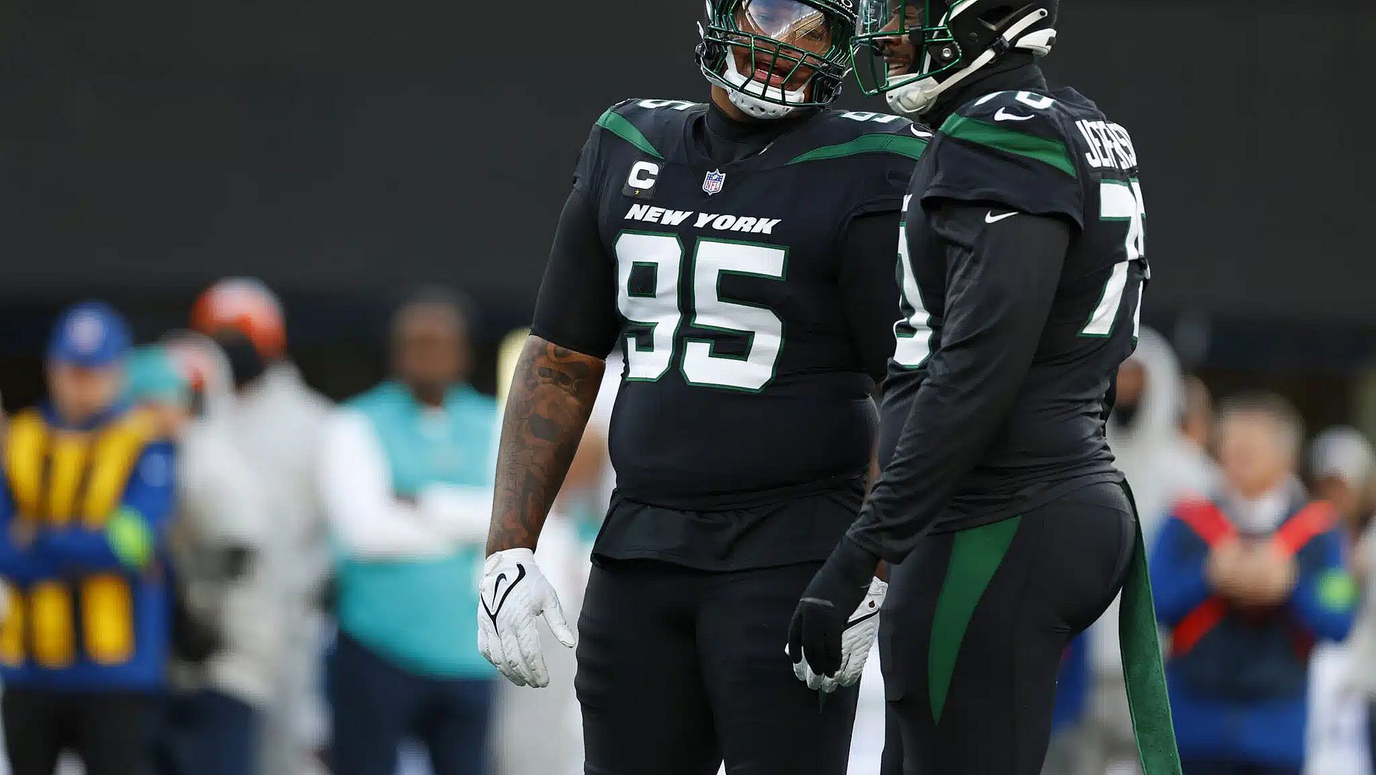 Quinnen Williams, Quinton Jefferson, New York Jets