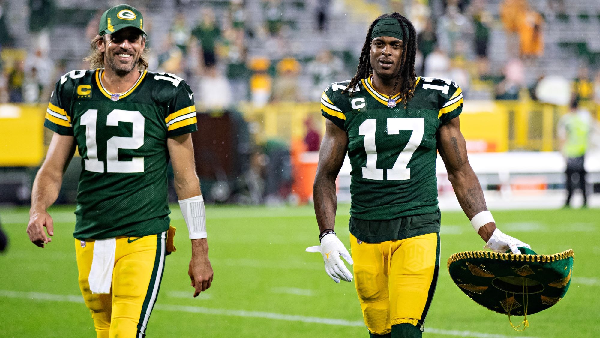Aaron Rodgers, Davante Adams, Green Bay Packers, New York Jets, Las Vegas Raiders