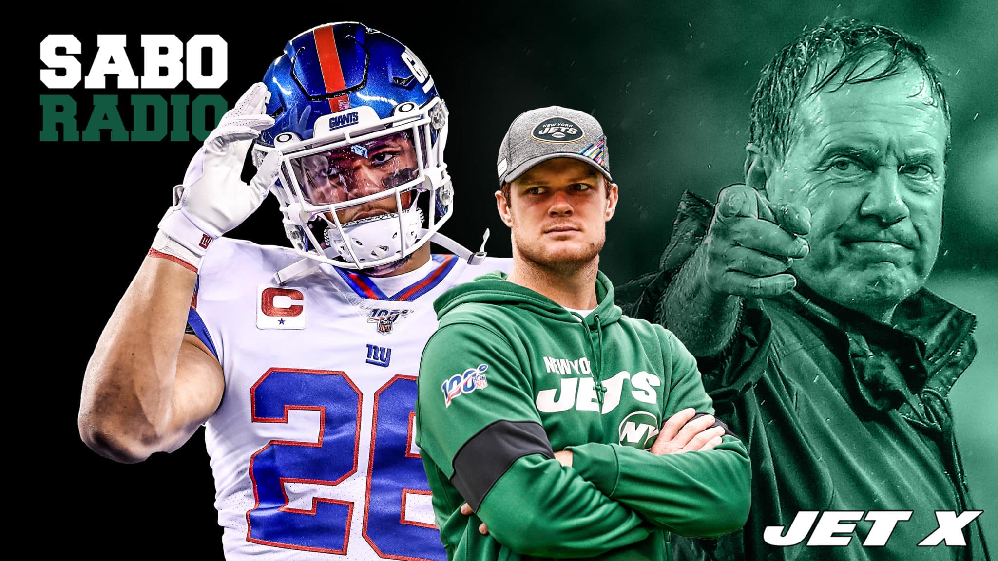 Sabo Radio, Saquon Barkley, Sam Darnold, Bill Belichick