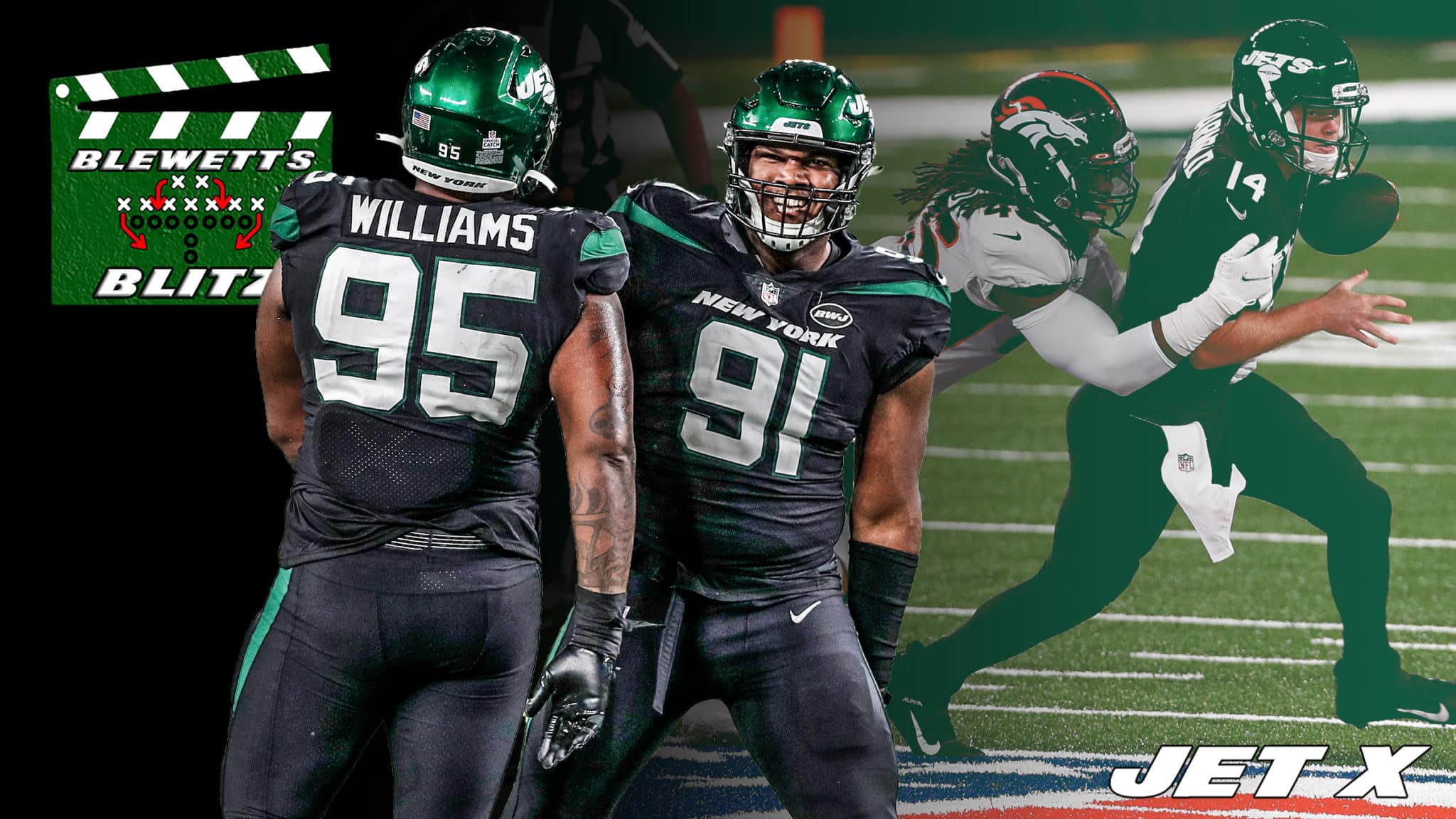 Blewett's Blitz, Quinnen Williams, John Franklin-Myers, Sam Darnold