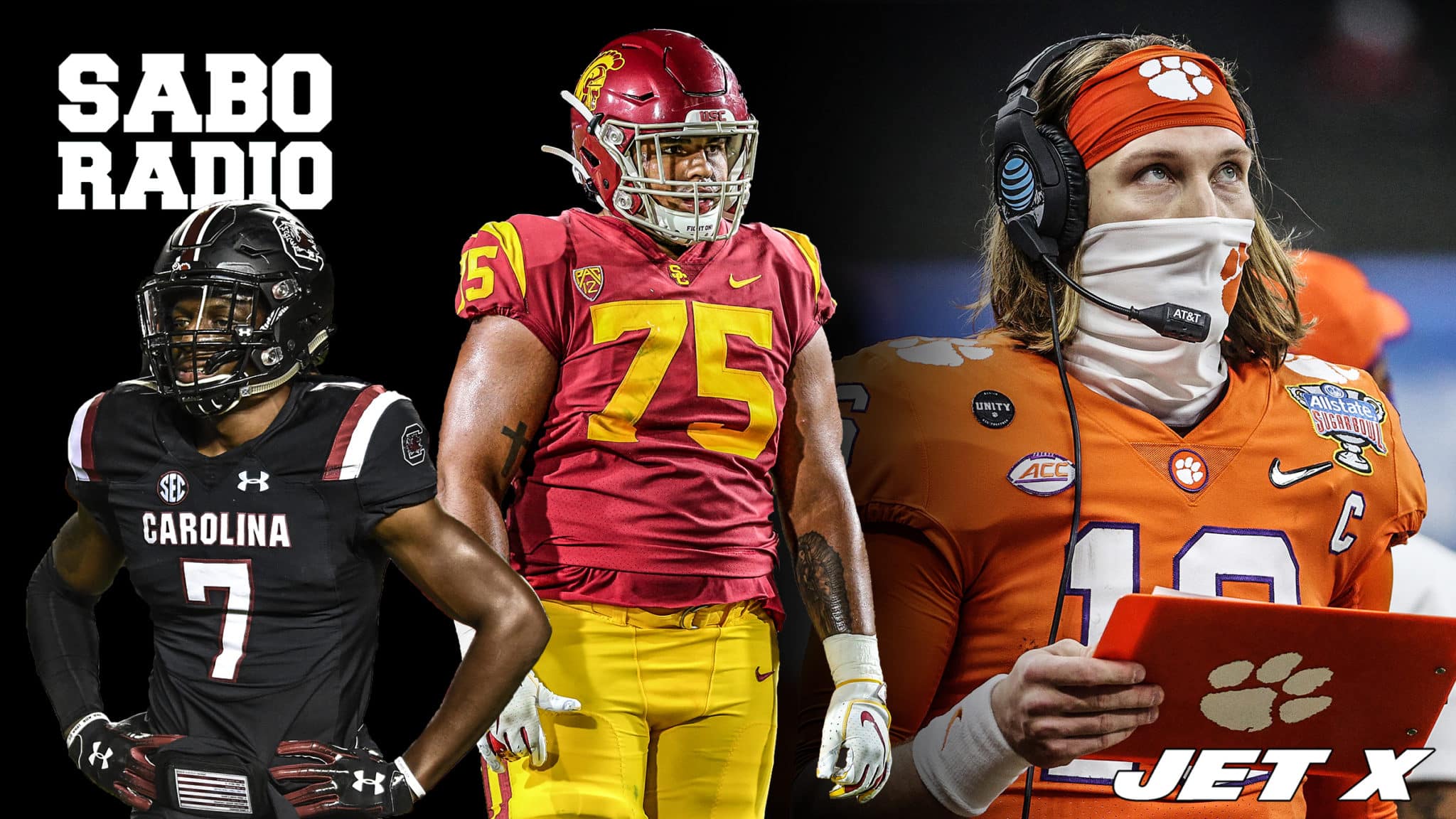 Sabo Radio 80, Jaycee Horn, Alijah-Vera Tucker, Trevor Lawrence