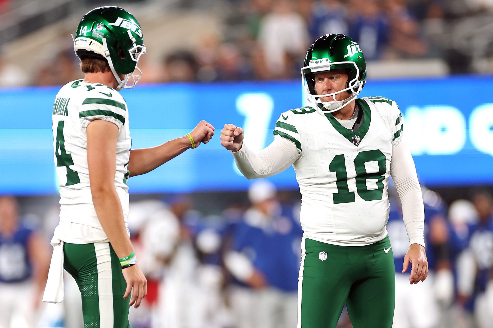 Austin McNamara, Nick Folk, New York Jets