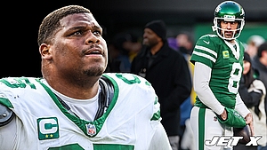 Quinnen Williams, Aaron Rodgers, New York Jets