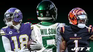 Garrett Wilson, Justin Jefferson, Ja'Marr Chase, New York Jets