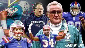 Dan Marino, Tom Brady, Bill Belichick, Thurman Thomas, Don Shula, Victor Cruz