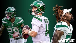Sam Darnold, Le'Veon Bell, C.J. Mosley 2