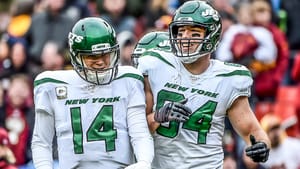 Sam Darnold and Ryan Griffin