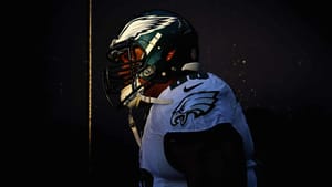 FOXBORO, MA - DECEMBER 06: Josh Andrews #68 of the Philadelphia Eagles walks to the field prior to the game against the New England Patriots at Gillette Stadium on December 6, 2015 in Foxboro, Massachusetts.