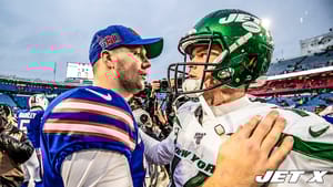 Josh Allen and Sam Darnold