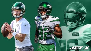 Sam Darnold, Jamison Crowder, Le'Veon Bell