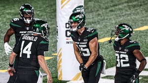 Chris Hogan, Sam Darnold, Jamison Crowder, Jeff Smith