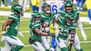 Bryce Hall, Marcus Maye, Javelin Guidry, John Franklin-Myers, Arthur Maulet