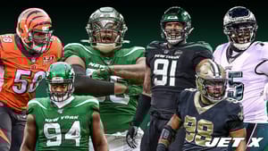 Carl Lawson, Foley Fatukasi, Quinnen Williams, John Franklin-Myers, Sheldon Rankins, Vinny Curry