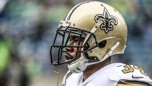 SEATTLE, WASHINGTON - SEPTEMBER 22: Justin Hardee #34 of the New Orleans Saints looks on prior to taking on the Seattle Seahawks during their game at CenturyLink Field on September 22, 2019 in Seattle, Washington.